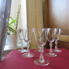 6 Bicchieri Acqua IN Cristallo