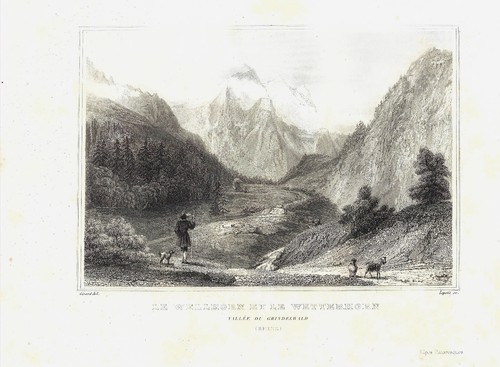 1838 incisione wellhorn - 1838, e