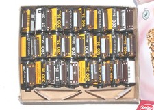 24 Contenitori vuoti rullini fotografici metallo senza pellicola con linguetta