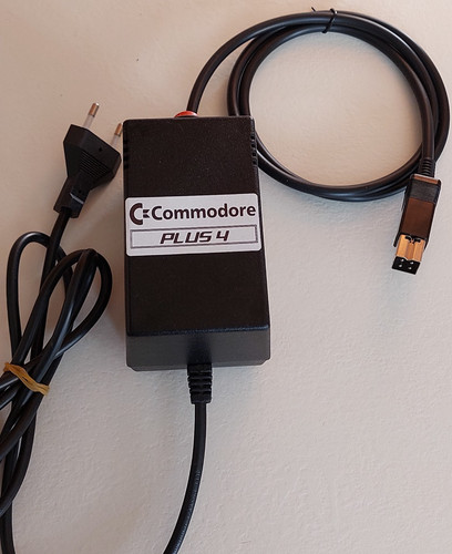 Commodore power supply plus4 - power,