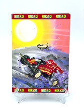 Quaderno Gig Nikko Racing 1990 Rombo Di Tuono Freccia Rossa vintage Rarità’ DQ