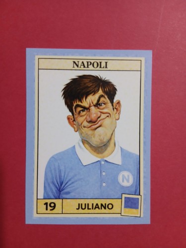 Figurina caricatura calciatori - caricatura,