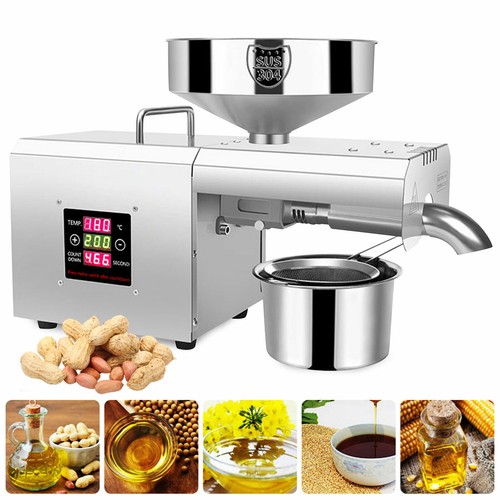 Frantoio acciaio inox noce - in,