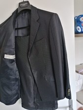 ABITO VESTITO UOMO SPOSO 50 FIRMATO CARLO PIGNATELLI CERIMONIA gessato