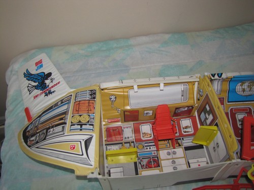 Big jim mattel sky commander - big,