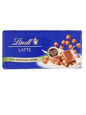 TAVOLETTA LINDT AL LATTE CON NOCCIOLE INTERE 100GR