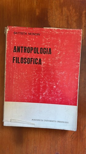 Antropologia filosofica - filosofica,