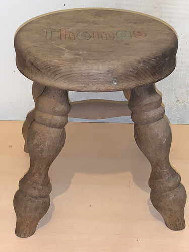 Sgabello vintage retrò