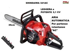 SHINDAIWA 341AC MOTOSEGA MULTIFUNZIONALE BARRA 35CM MOTORE 2,1 CV