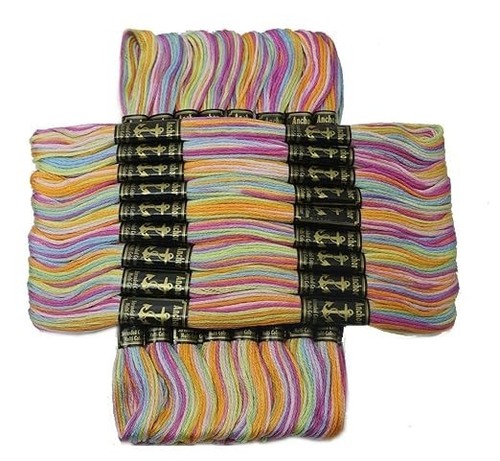 Paralume ricamo cotone - , filo
