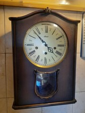 ANTICO OROLOGIO A PENDOLO LAURIS VINTAGE MOVIMENTO WESTERN GERMANY -LEGGI BENE- 