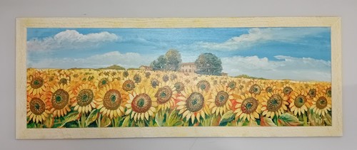Quadro moderno dipinto mano - moderno, a