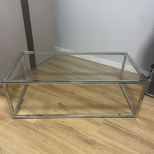 tavolino tavolo modernariato in acciaio design da salotto caffè basso vintage 70