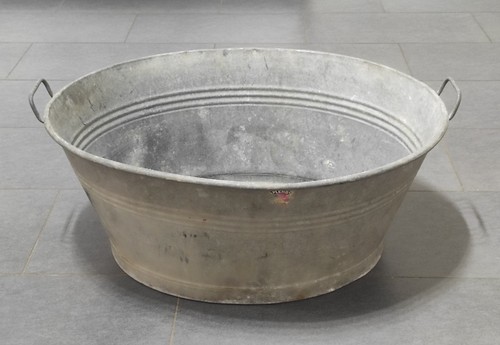 Tinozza zincata vasca da - 70,
