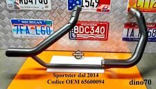 Harley Davidson collettori di scarico cover para calore neri Sportster dal 2014