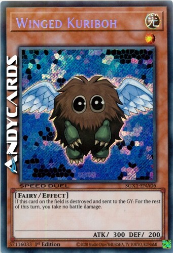 Winged kuriboh - kuriboh, duel)