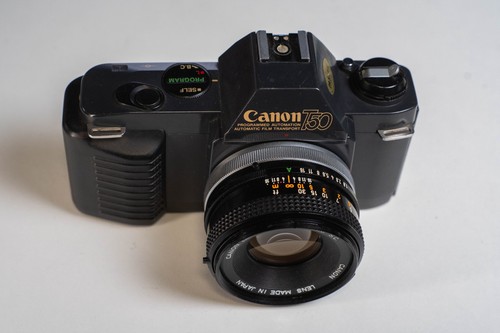 Boitier canon t50 objectif - boitier, +