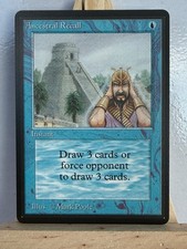MTG Custom FM – Ancestral Recall – Magic: The Gathering – High Quality