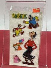 1981 POPEYE 3-D Stickers Puffi