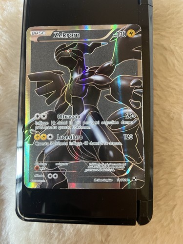 Carta pokemon zekrom - carta,