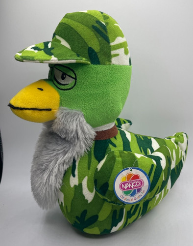 Peluche nanco verde mimetico - peluche,
