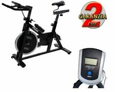 SPIN BIKE BICI DA SPINNING DA CASA VOLANO 18 KG CON COMPUTER MULTIFUNZIONE
