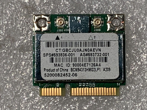 593836 001 modulo wifi - 593836-001,