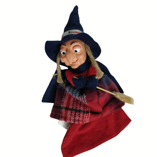 Befana strega con sacco scopa - strega,