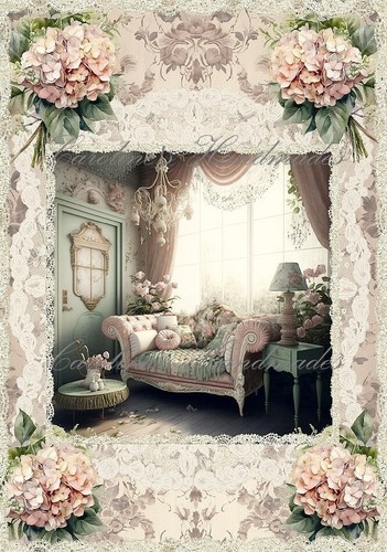 Blocco trapuntino shabby - blocco,