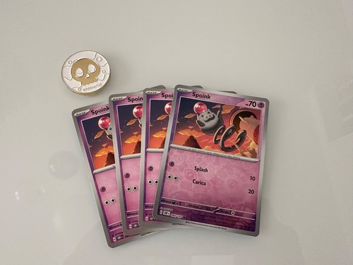 Carta pokemon spoink 090 197 - spoink, 090/197