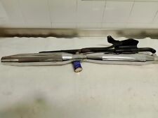 Marmitte Terminali scarico + Staffa Harley Davidson Sportster 883 e 1200 2004/13