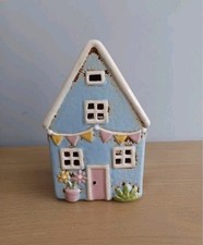 Portacandela Casetta Ceramica