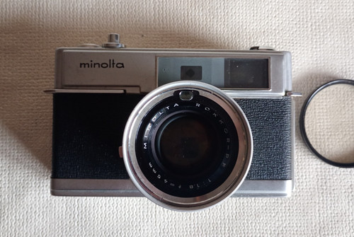 Fotocamera vintage minolta - fotocamera,