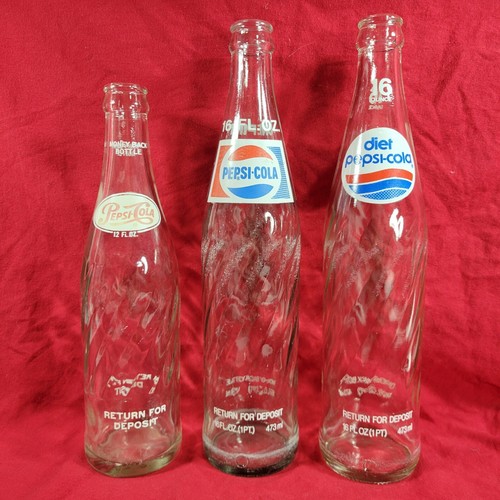 Pepsi cola vintage bottiglie - pepsi,