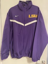 Giacca calcio Nike vintage di LSU viola XL