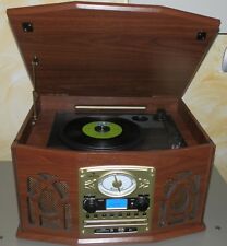 Impianto Stereo Giradischi Vinili 45/33  Radio FM Mp3 Usb Vintage pari al nuovo