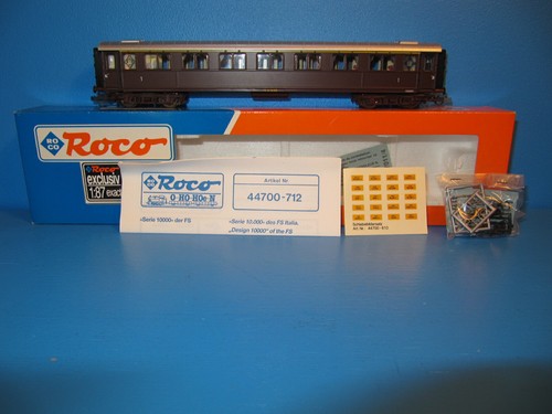 Roco carrozza treno da - roco, h0
