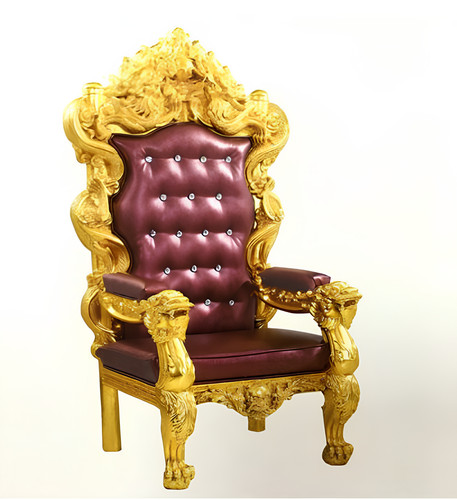 Poltrona trono imbottitura - poltrona,