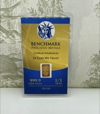 Benchmark Metalli Preziosi 1/3