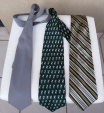 cravatta:lotto stock tre cravatte vintage Egon Von Furstenberg -Giuliani- Diesel