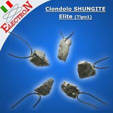 CIONDOLO SHUNGITE ELITE Tipo1 originale dalla Carelia (protezione WI-FI / 5G) 