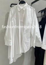 CAMICIA POPELINE ASIMMETRICA
