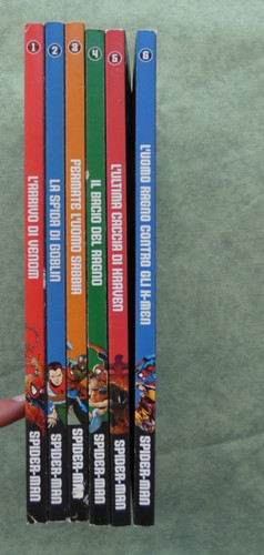 Spiderman fumetti marvel serie
