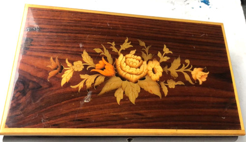 Scatola sorrentina legno - sorrentina,