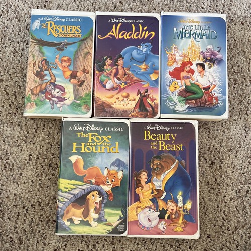 Disney vhs black diamond lot - vhs,