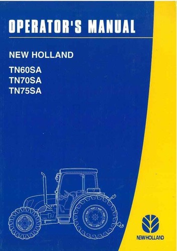 New holland tractor tn60sa - holland,