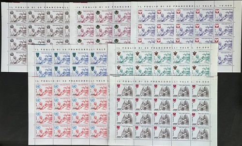 1980 vaticano mini fogli - 1980,