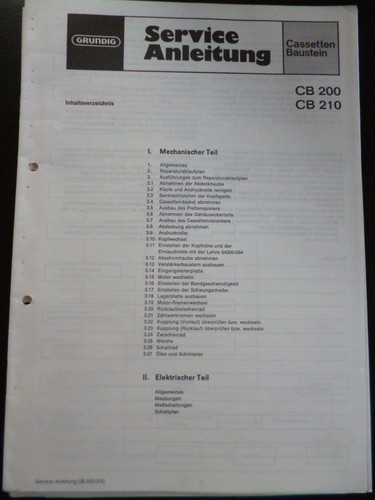 Manuale servizio originale - di,