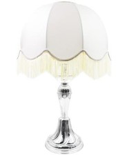 Lampada Abat Jour in Argento