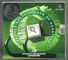 GEDEA 2002 grande enciclopedia De Agostini pc 3cd rom p2